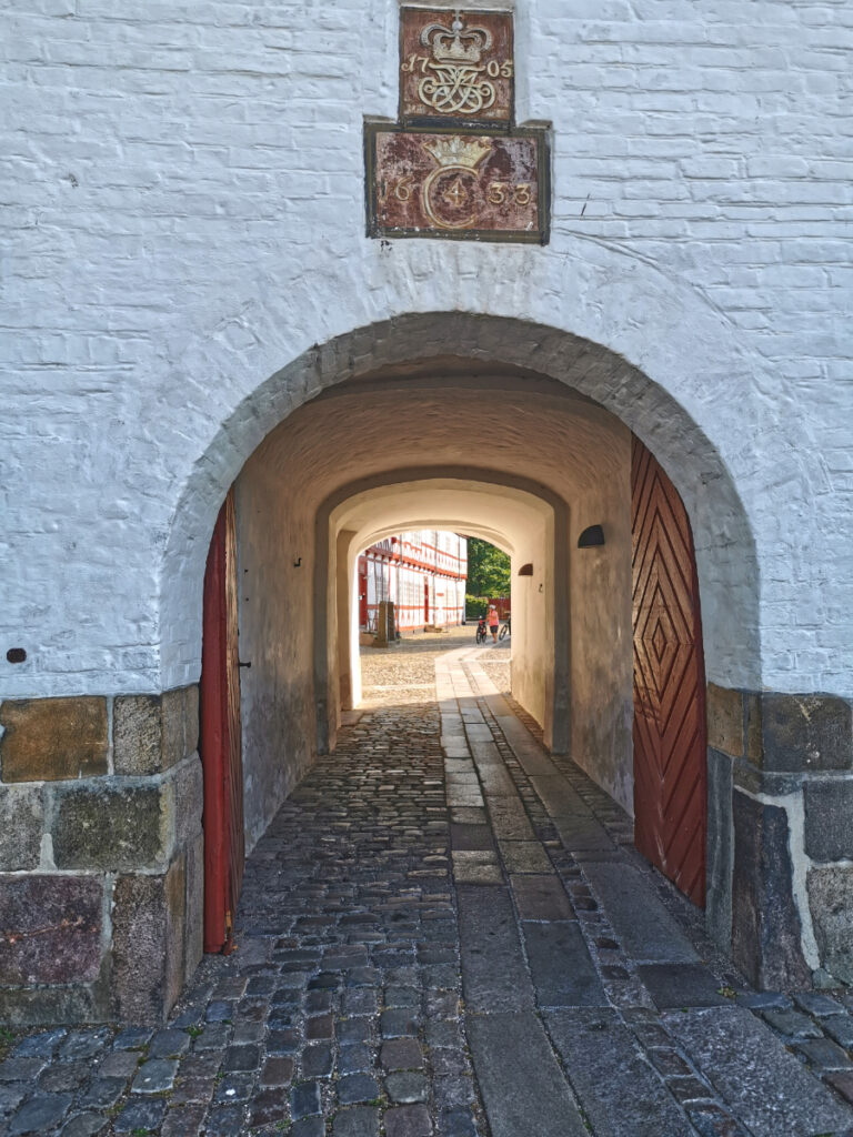 Aalborghus Schloss Durchgang zum Fjord